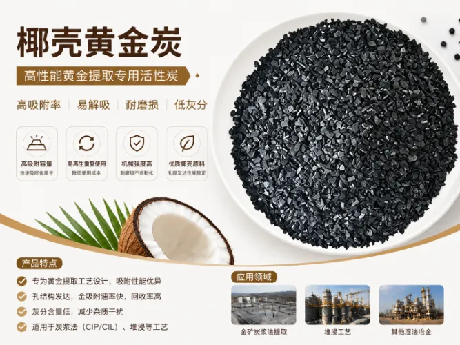 apricot-shell gold-recovery carbon